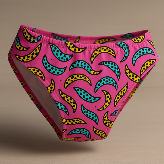 Men's Swim Bikini Brief - Electric Peel